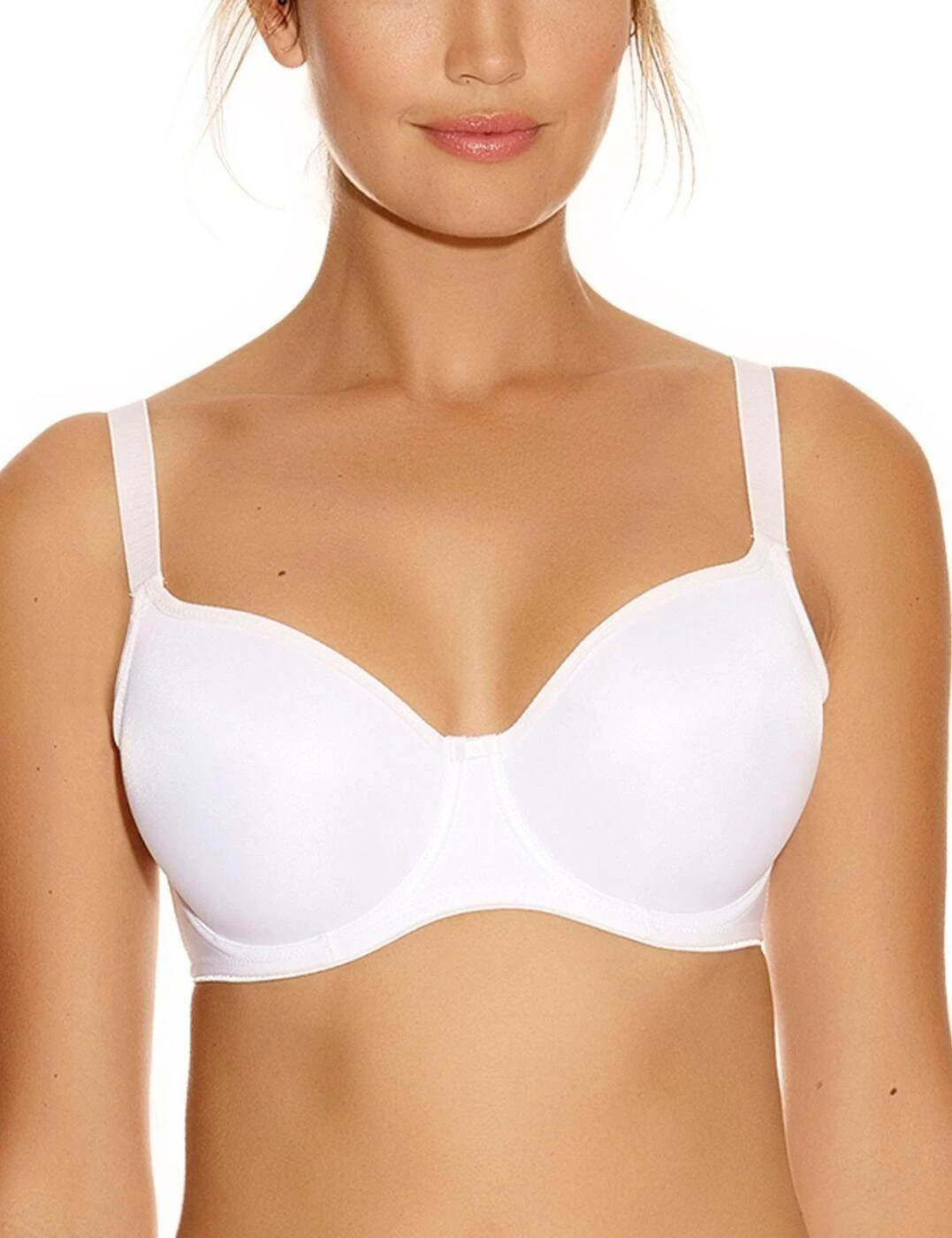 Fantasie Smoothing Balcony Bra - White 1 Fantasie Smoothing Balcony Bra - White