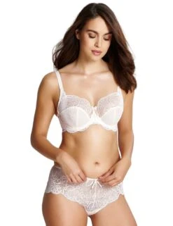 Panache Andorra Lace Shorty Brief - Pearl -Belle Lingerie Store 13766 panache andorra lace shorty brief pearl 4