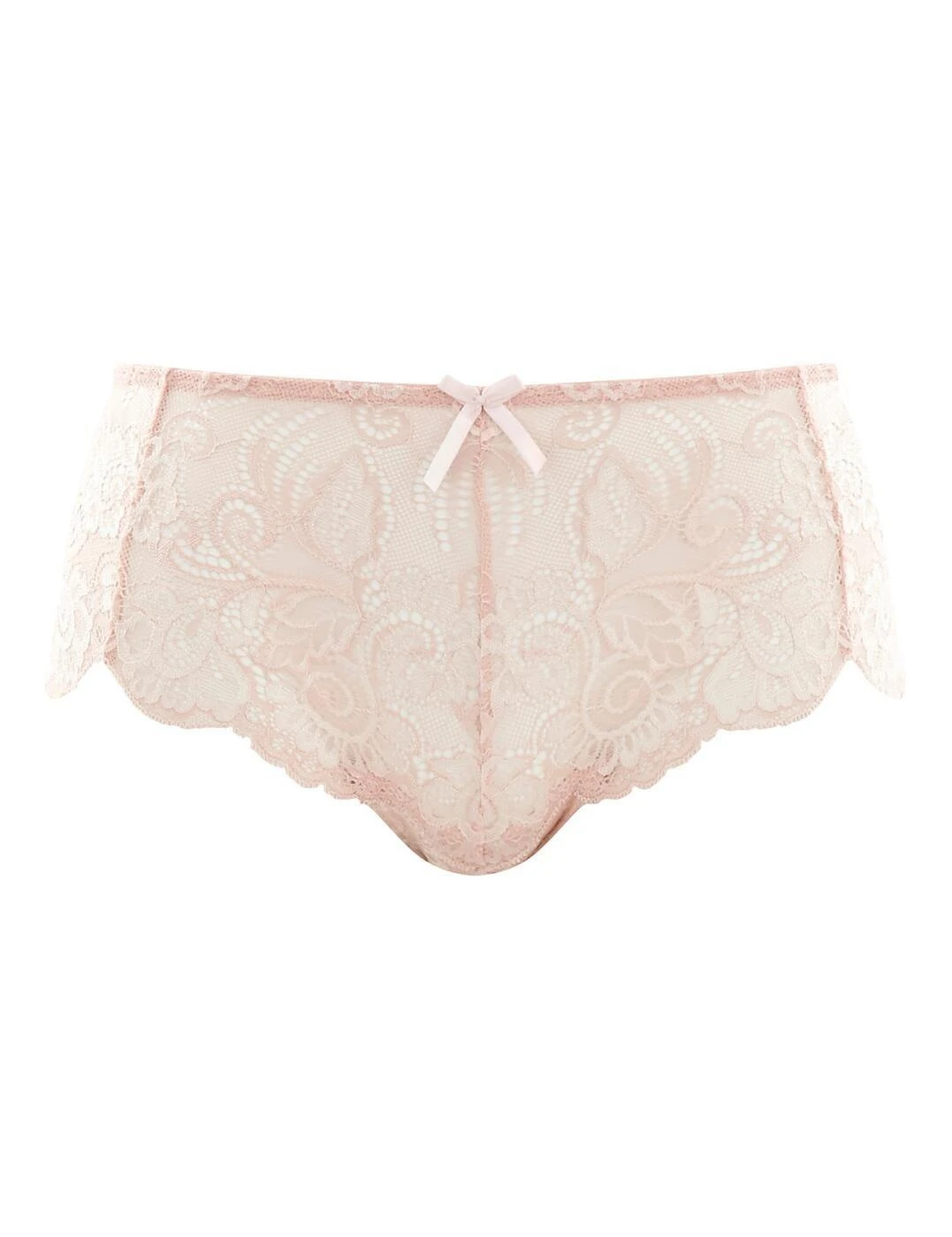 Panache Andorra Lace Shorty Brief - Soft Blush 3 Panache Andorra Lace Shorty Brief - Soft Blush - Image 3