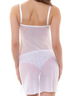 Freya Fancies Chemise - White 9 Freya Fancies Chemise - White -Belle Lingerie Store 15698 freya fancies chemise white 5