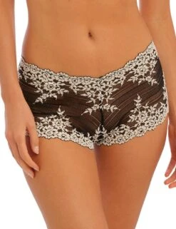 Wacoal Embrace Lace Boy Short - Black