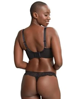 Panache Andorra Thong - Black -Belle Lingerie Store 1685 panache andorra thong black 5
