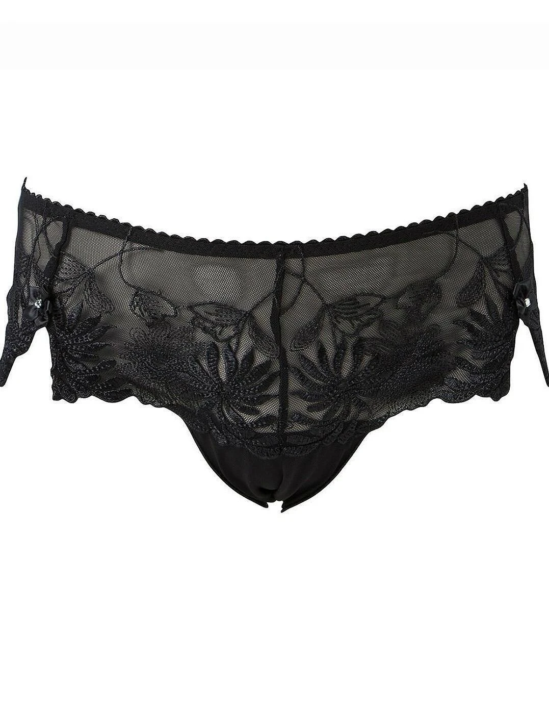 Pour Moi St Tropez Shorty Brief - Black 2 Pour Moi St Tropez Shorty Brief - Black - Image 2