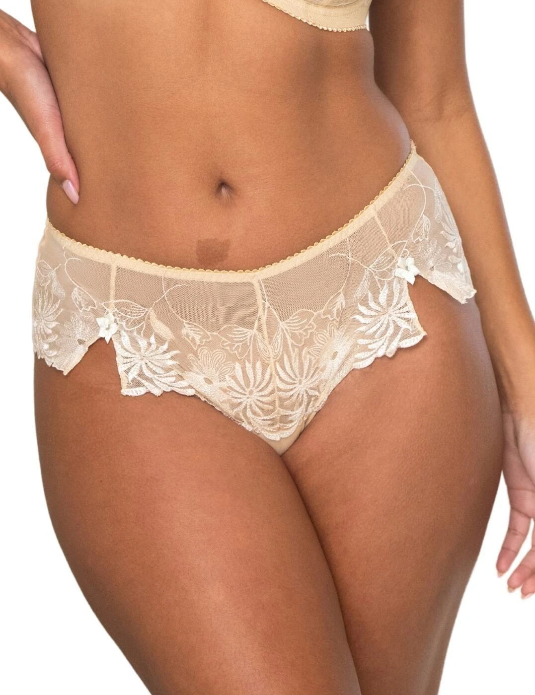 Pour Moi St Tropez Shorty Brief - Oyster 1 Pour Moi St Tropez Shorty Brief - Oyster