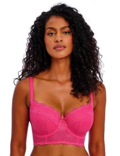 Freya Fancies Longline Bra - Hot Pink