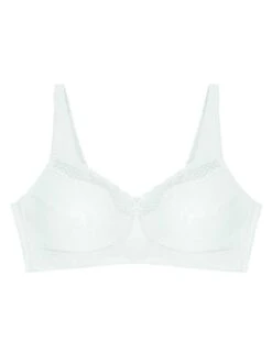 Bestform Cotton Comfort Non Wired Bra - White -Belle Lingerie Store 23175 bestform cotton comfort non wired bra white 4