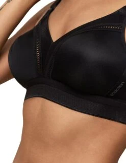Triumph Triaction Workout Sports Bra - Black -Belle Lingerie Store 24934 triumph triaction workout sports bra black 4