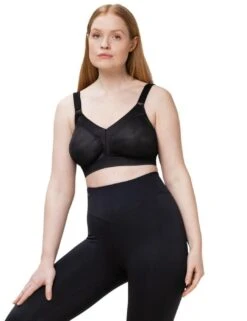 Triumph Triaction Workout Sports Bra - Black -Belle Lingerie Store 24934 triumph triaction workout sports bra black 5