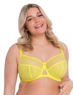 Curvy Kate Victory Side Support Balcony Bra - Citron