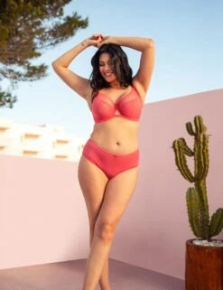 Curvy Kate Victory Side Support Balcony Bra - Papaya -Belle Lingerie Store 26141 curvy kate victory side support balcony bra papaya 7
