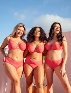 Curvy Kate Victory Side Support Balcony Bra - Papaya -Belle Lingerie Store 26141 curvy kate victory side support balcony bra papaya 8