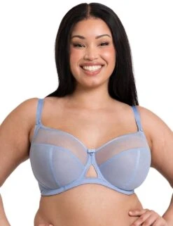 Curvy Kate Victory Side Support Balcony Bra - Periwinkle Blue