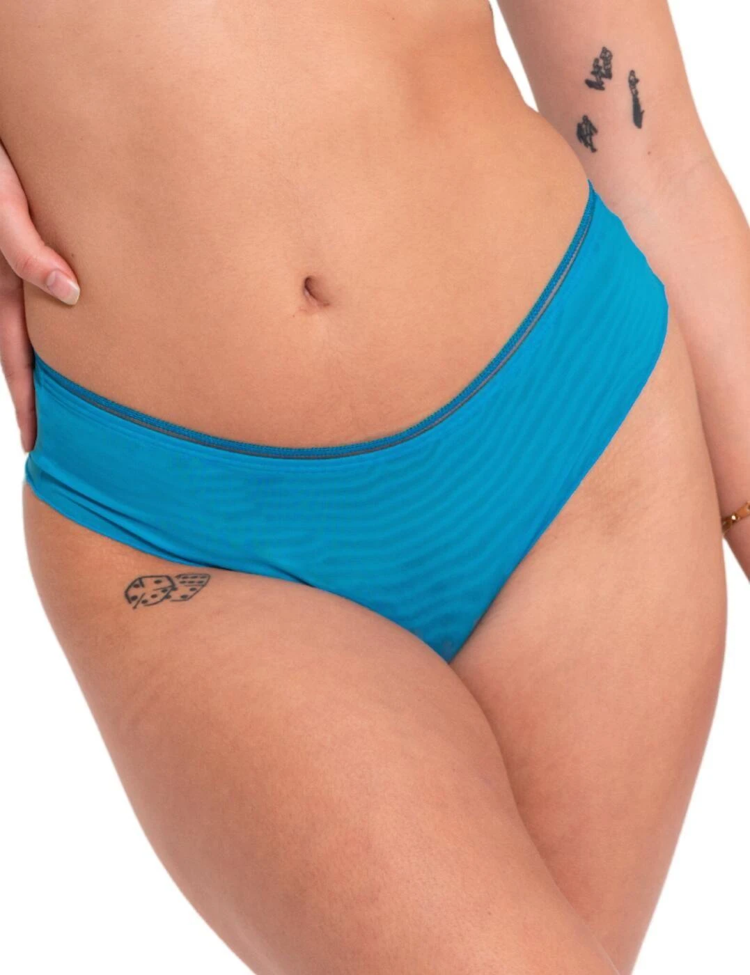Curvy Kate Lifestyle Shorty Brief - Capri Blue 1 Curvy Kate Lifestyle Shorty Brief - Capri Blue
