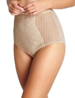 Panache Envy High Waist Shaping Brief - Chai