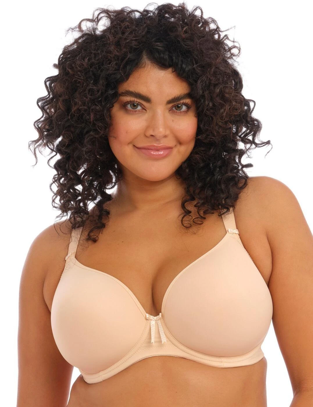 Elomi Bijou Moulded T Shirt Bra - Sand 1 Elomi Bijou Moulded T Shirt Bra - Sand