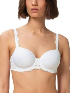 Triumph Amourette Charm Padded Bra - White -Belle Lingerie Store 26923 triumph amourette charm padded bra white 3