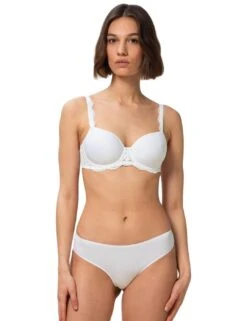Triumph Amourette Charm Padded Bra - White -Belle Lingerie Store 26923 triumph amourette charm padded bra white 5