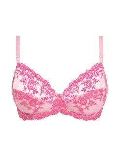 Wacoal Embrace Lace Underwired Bra - Ballet Slipper/Chateau Rose -Belle Lingerie Store 27373 wacoal embrace lace underwired bra ballet slipperchateau rose 3