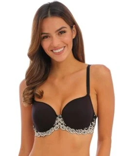 Wacoal Embrace Lace Contour Bra - Black
