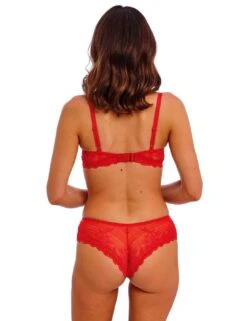 Wacoal Embrace Lace Contour Bra - Equestrian Red -Belle Lingerie Store 27380 wacoal embrace lace contour bra equestrian red 5