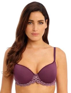 Wacoal Embrace Lace Contour Bra - Italian Plum/ Valerian