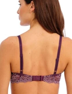 Wacoal Embrace Lace Contour Bra - Italian Plum/ Valerian -Belle Lingerie Store 27380 wacoal embrace lace contour bra italian plum valerian 5