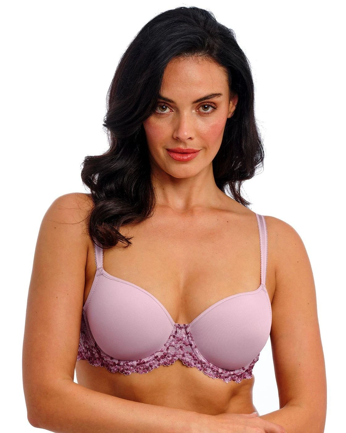 Wacoal Embrace Lace Contour Bra - Keepsake Lilac/Multi 1 Wacoal Embrace Lace Contour Bra - Keepsake Lilac/Multi