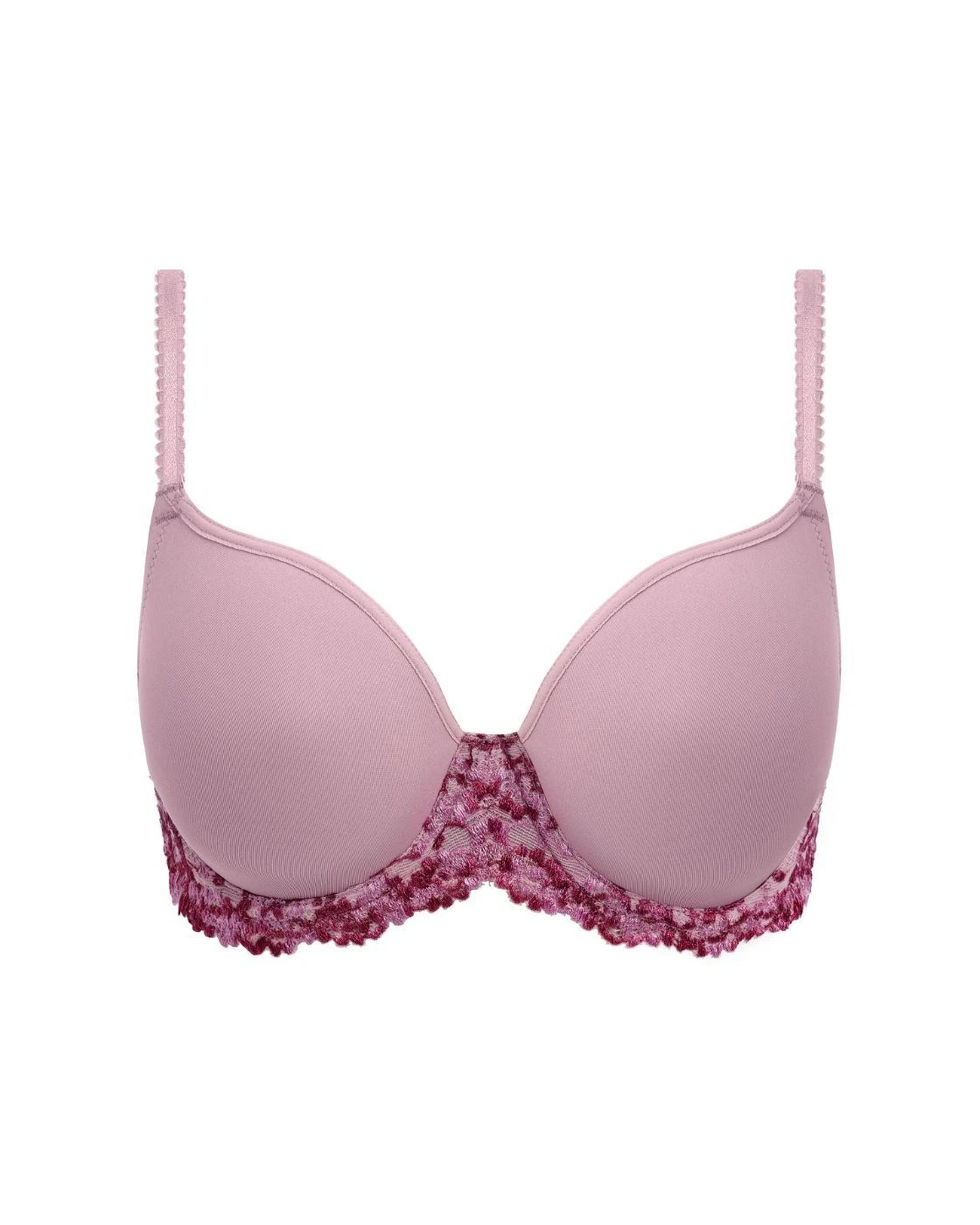 Wacoal Embrace Lace Contour Bra - Keepsake Lilac/Multi 3 Wacoal Embrace Lace Contour Bra - Keepsake Lilac/Multi - Image 3