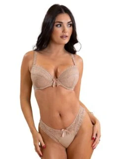 Pour Moi Rebel Brazilian Brief - Almond 12 Pour Moi Rebel Brazilian Brief - Almond -Belle Lingerie Store 27824 pour moi rebel brazilian brief almond 5