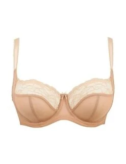 Panache Jasmine Balcony Bra - Caramel -Belle Lingerie Store 28084 panache jasmine balcony bra caramel 3