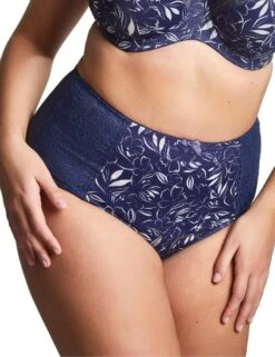 Sculptresse By Panache Chi Chi High Waist Brief - Blue Meadow