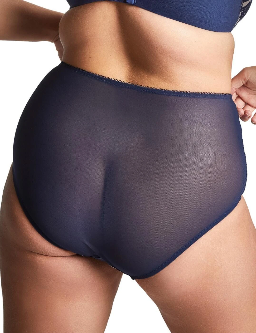 Sculptresse By Panache Chi Chi High Waist Brief - Blue Meadow 2 Sculptresse By Panache Chi Chi High Waist Brief - Blue Meadow - Image 2