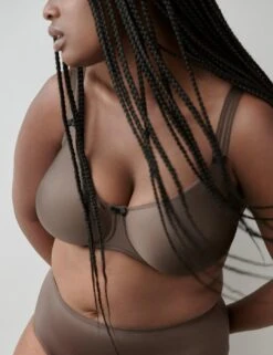 Prima Donna Satin Non Padded Full Cup Bra - Ebony -Belle Lingerie Store 30057 prima donna satin non padded full cup bra ebony 8