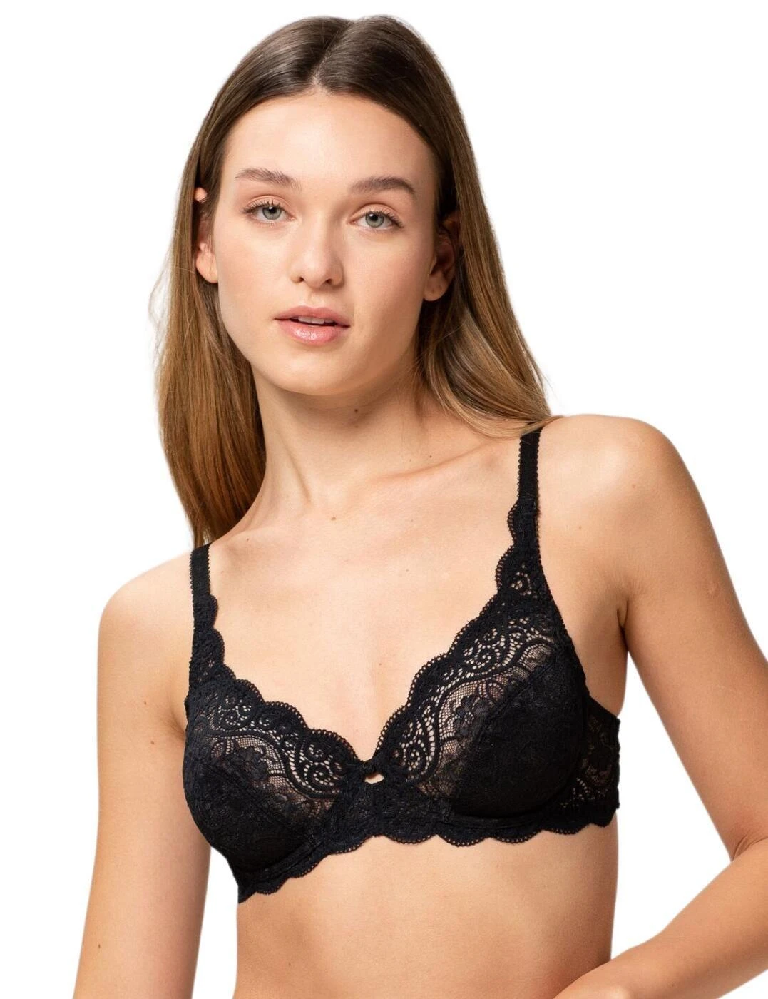 Triumph Amourette 300 Underwired Bra - Black 1 Triumph Amourette 300 Underwired Bra - Black