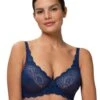 Triumph Amourette 300 Underwired Bra - Deep Water Blue