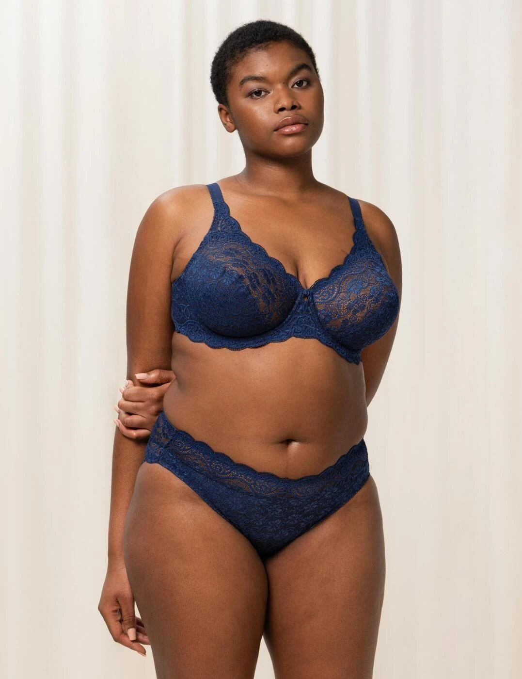 Triumph Amourette 300 Underwired Bra - Deep Water Blue 6 Triumph Amourette 300 Underwired Bra - Deep Water Blue - Image 6