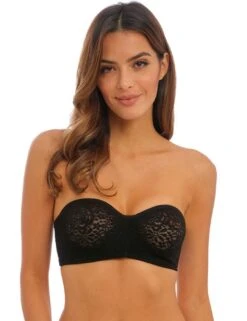 Wacoal Halo Lace Strapless Bra - Black