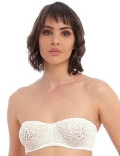 Wacoal Halo Lace Strapless Bra - Ivory
