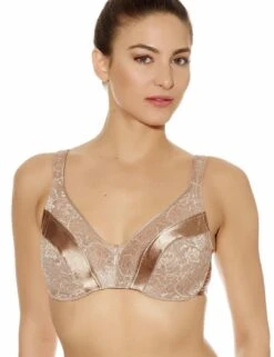 Wacoal Le Minimiser Slimming Bra - Nude
