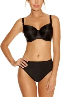 Fantasie Smoothing Moulded T Shirt Bra - Black 6 Fantasie Smoothing Moulded T Shirt Bra - Black -Belle Lingerie Store 31777 fantasie smoothing moulded t shirt bra black 3