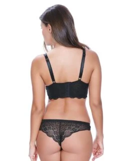 Freya Fancies Brazilian Brief - Black 8 Freya Fancies Brazilian Brief - Black -Belle Lingerie Store 32256 freya fancies brazilian brief black 4