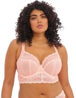 Elomi Charley Underwired Longline Bralette - Ballet Pink