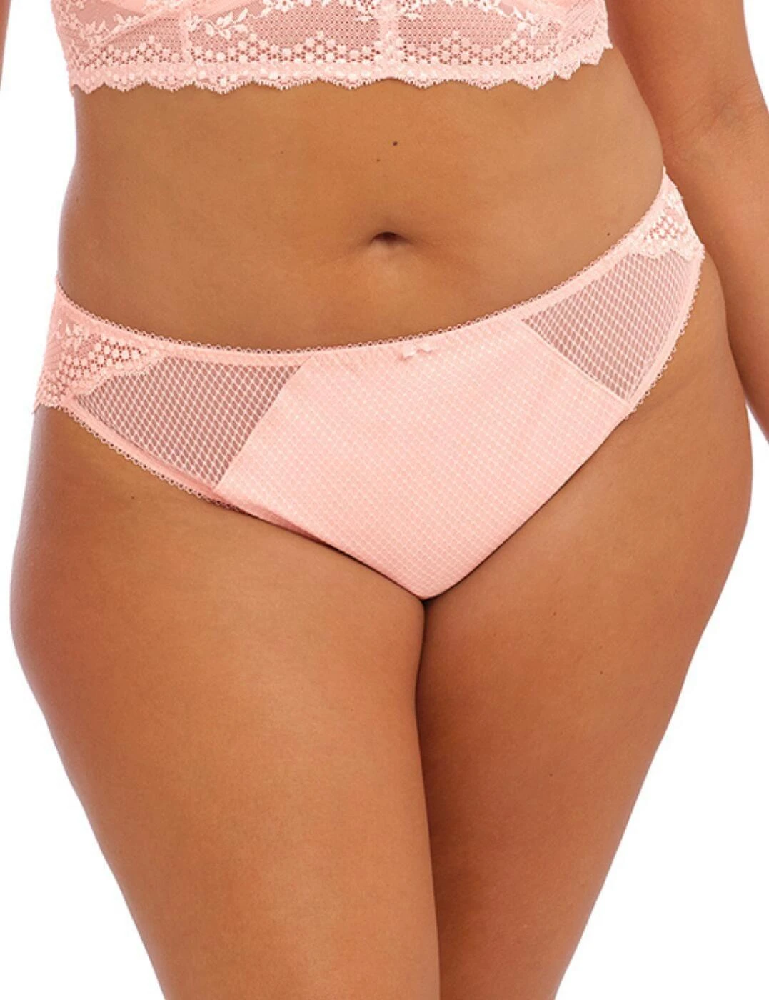Elomi Charley Brazilian Brief - Ballet Pink 1 Elomi Charley Brazilian Brief - Ballet Pink