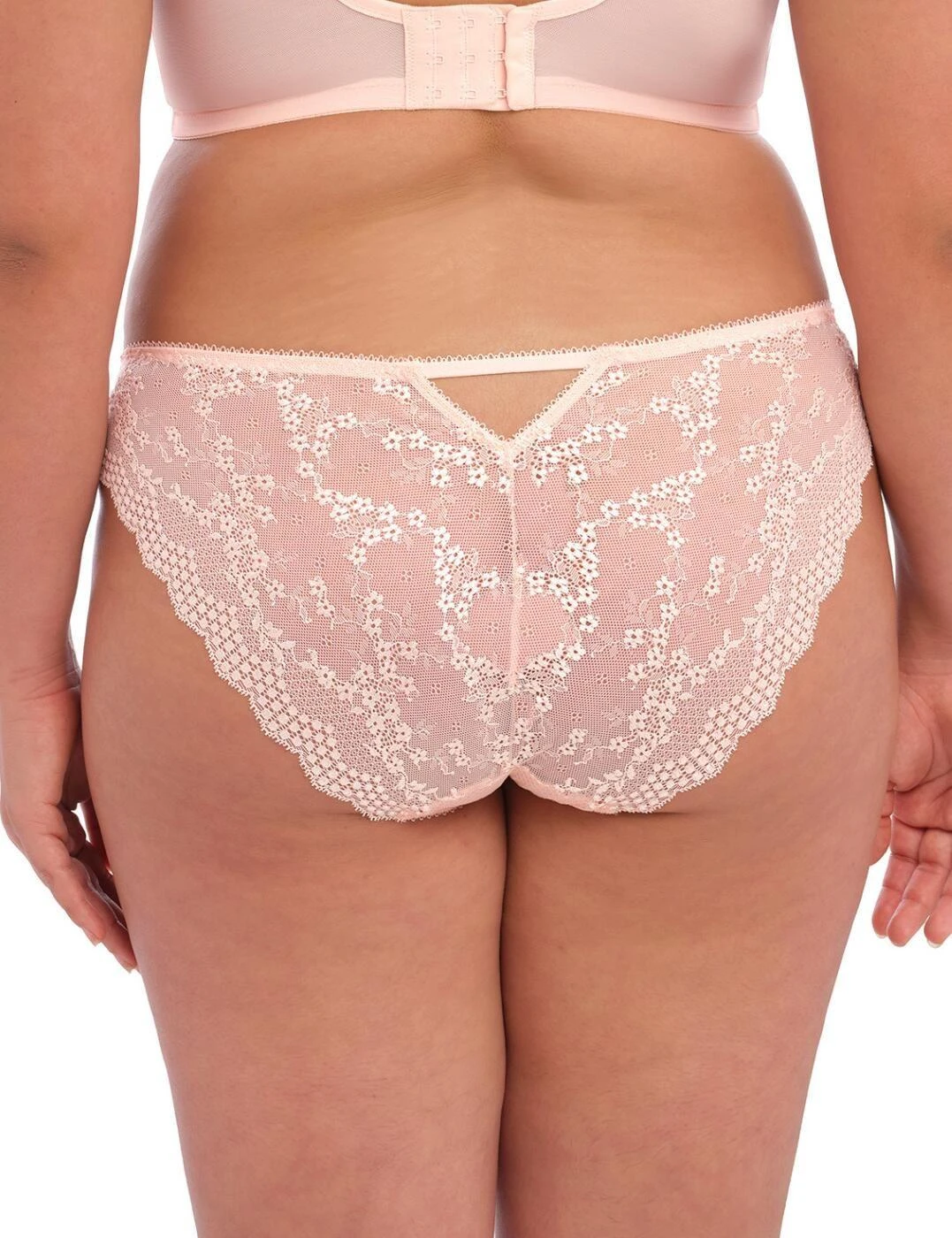 Elomi Charley Brazilian Brief - Ballet Pink 2 Elomi Charley Brazilian Brief - Ballet Pink - Image 2