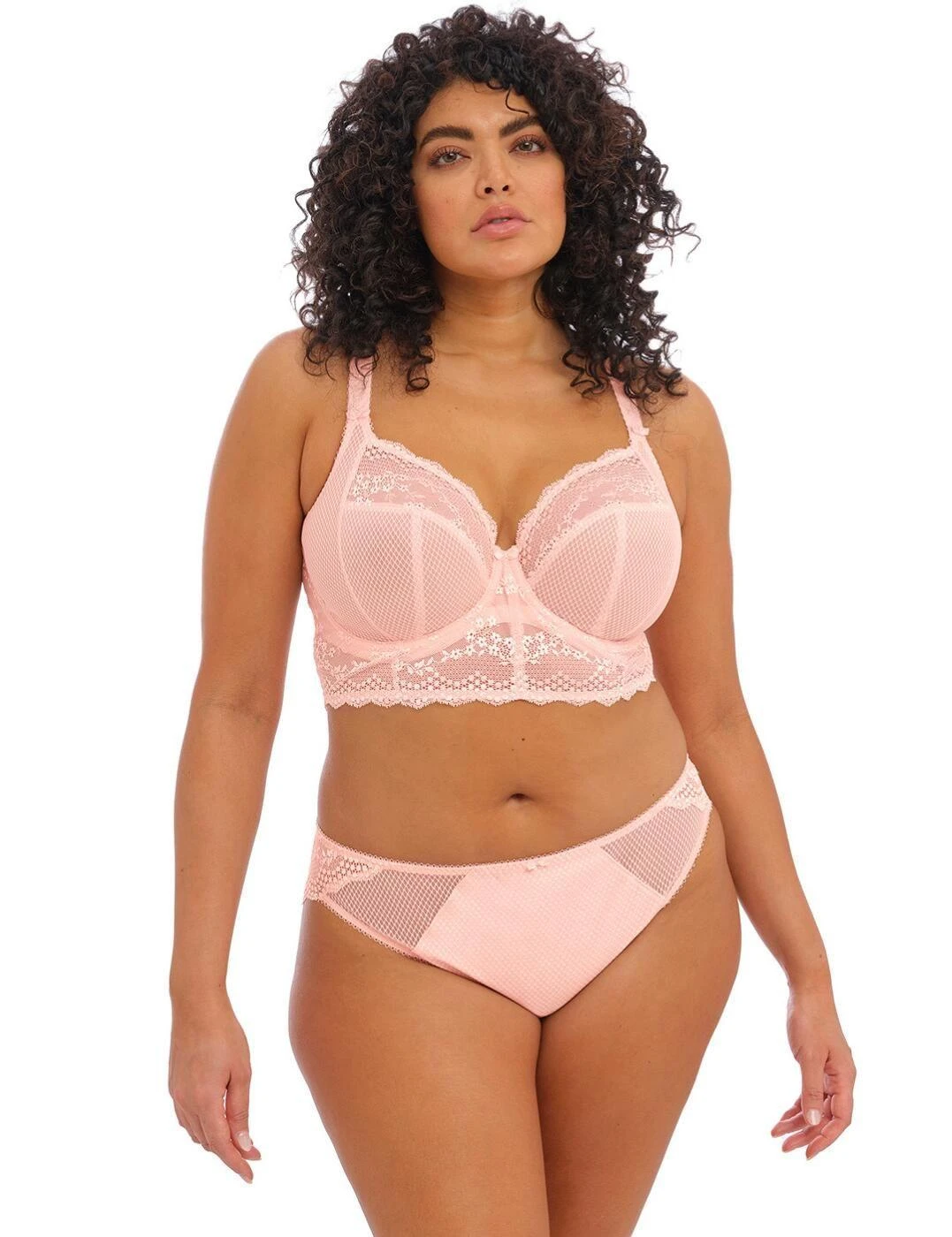Elomi Charley Brazilian Brief - Ballet Pink 5 Elomi Charley Brazilian Brief - Ballet Pink - Image 5