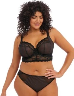 Elomi Charley Brazilian Brief - Black -Belle Lingerie Store 32791 elomi charley brazilian brief black 4