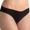 Sloggi Touch It Cotton Tanga Brief 2 Pack - Black