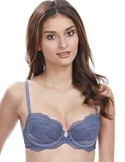 Wacoal Vision Padded Balcony Bra - Dove Grey