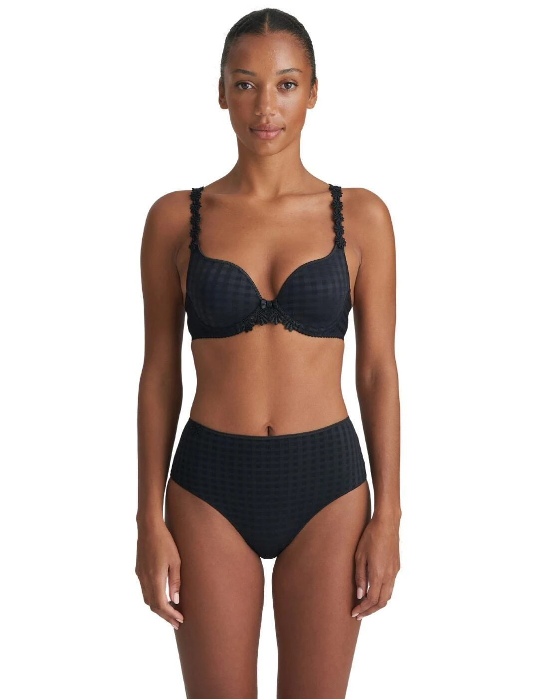 Marie Jo Avero Padded Heartshape Bra - Black 6 Marie Jo Avero Padded Heartshape Bra - Black - Image 6