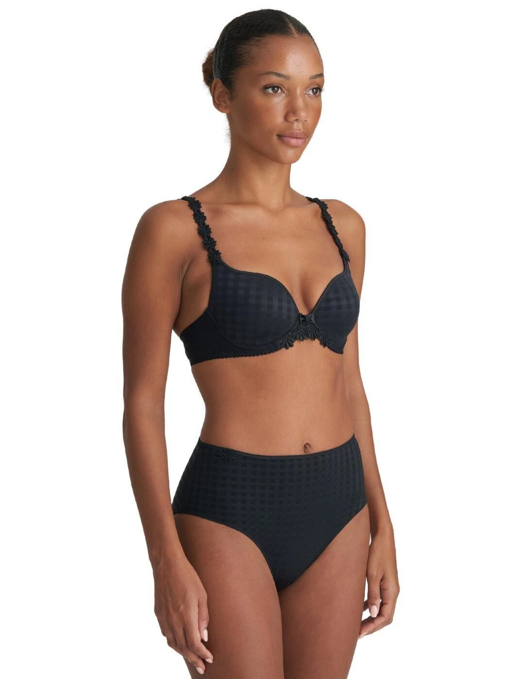 Marie Jo Avero Padded Heartshape Bra - Black 8 Marie Jo Avero Padded Heartshape Bra - Black - Image 8